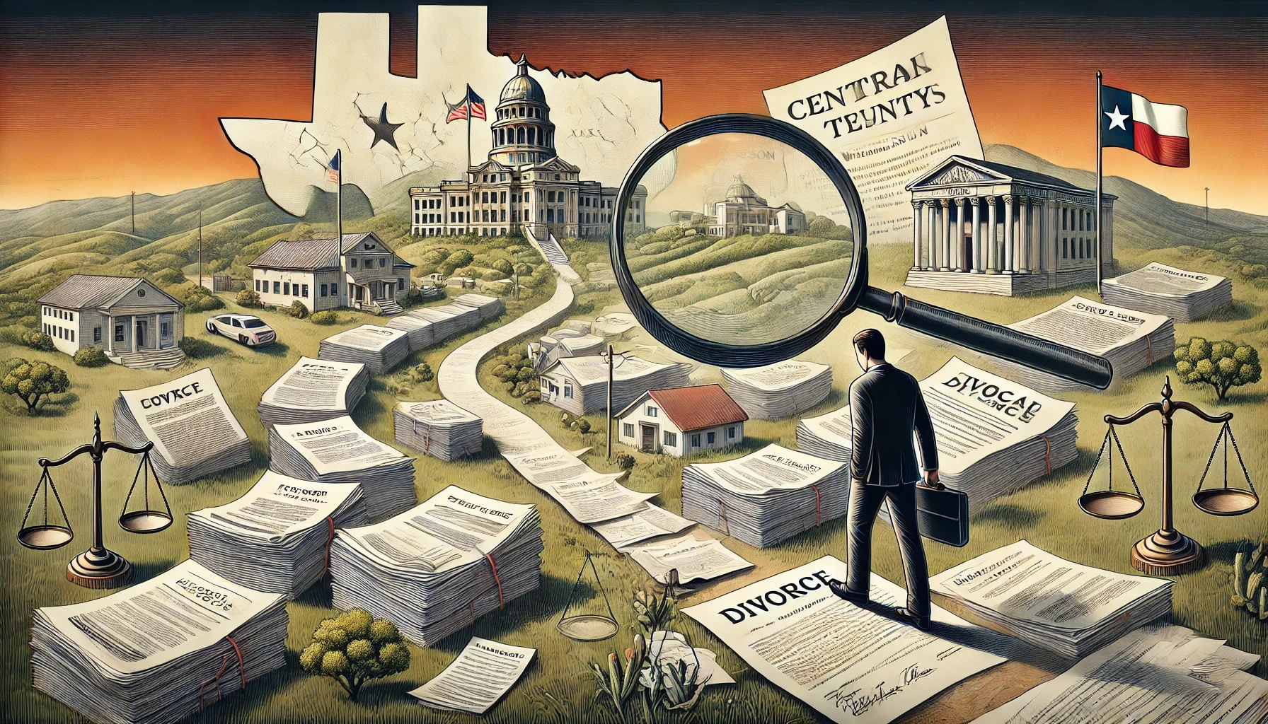 The Paper Trail: How to Get a Copy of Your Divorce Decree in Central Texas Counties