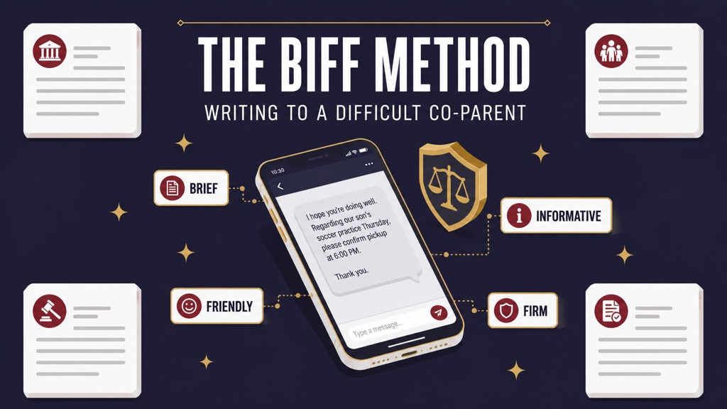The BIFF Method: How to Write to a Difficult Co-Parent